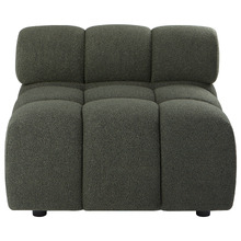 Levi Boucle Armless Lounge Chair
